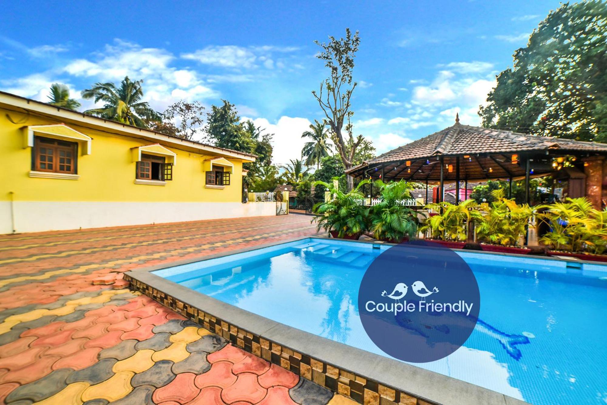 Fabhotel Yoyo Cottage With Pool - Nr Chapora Fort Vagator Dış mekan fotoğraf